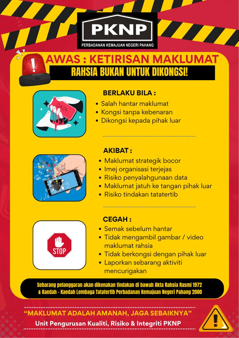 POSTER KETIRISAN MAKLUMAT