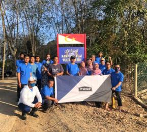 PKNP sertai Sukarelawan Banjir Kerajaan Pahang ke Segamat Johor