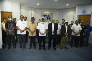 Lawatan Kerja Pengerusi Jawatankuasa Kerja Raya, Pengangkutan dan Kesihatan Negeri Pahang ke Kawasan Perindustrian Tanjung Agas Pekan