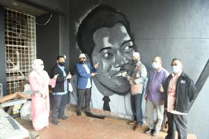 Lawatan Dato' Abd Rahim bin Muda ke Kompleks Teruntum