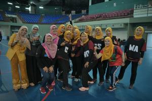 Perlawanan Persahabatan Bola Jaring Empat Penjuru